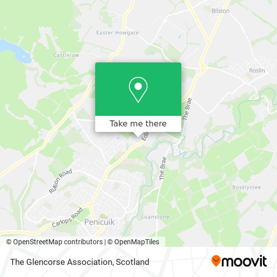 The Glencorse Association map