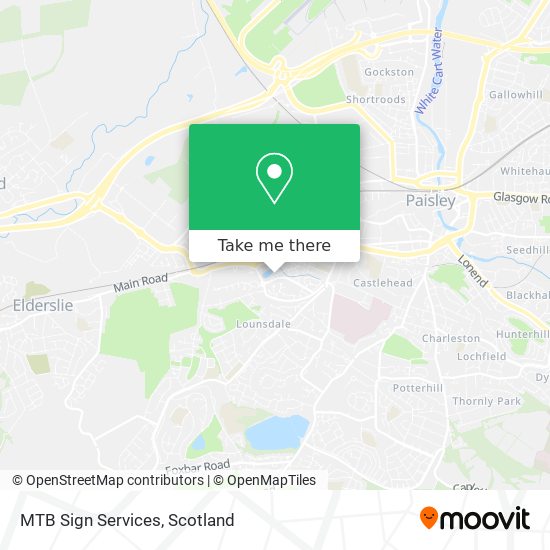 MTB Sign Services map