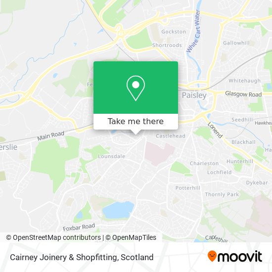 Cairney Joinery & Shopfitting map