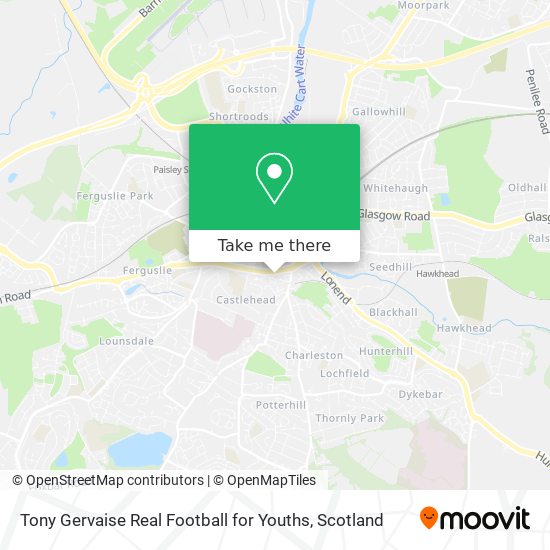 Tony Gervaise Real Football for Youths map