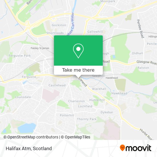 Halifax Atm map