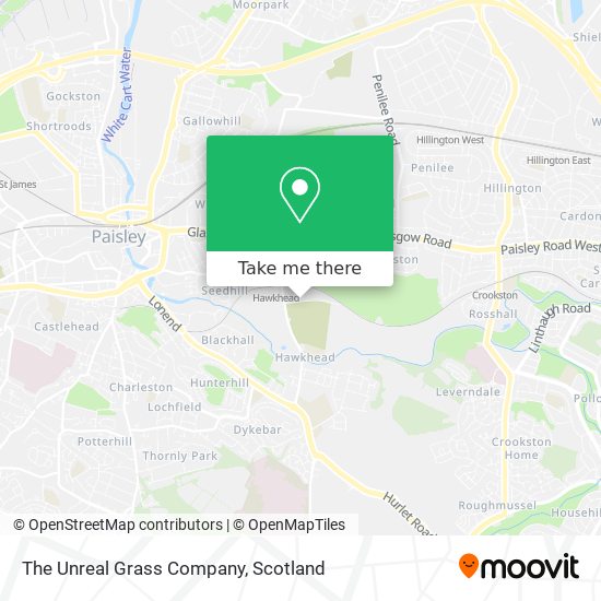 The Unreal Grass Company map