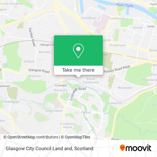 Glasgow City Council Land and map