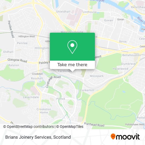 Brians Joinery Services map