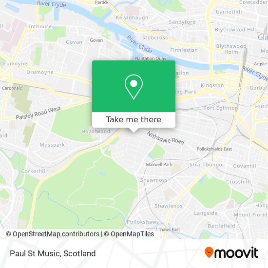 Paul St Music map