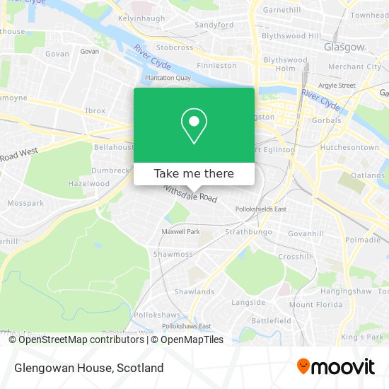 Glengowan House map