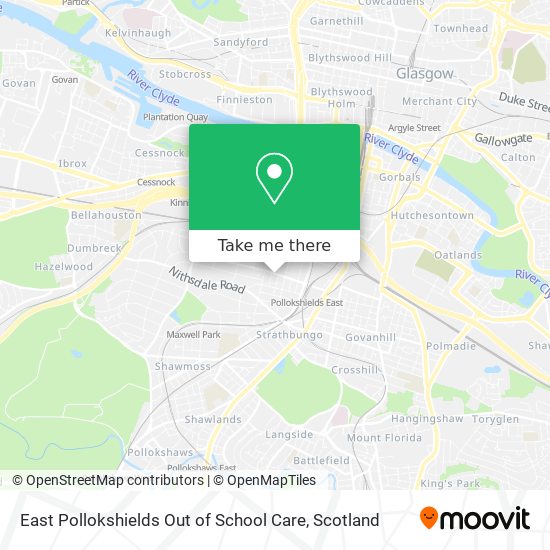 East Pollokshields Out of School Care map