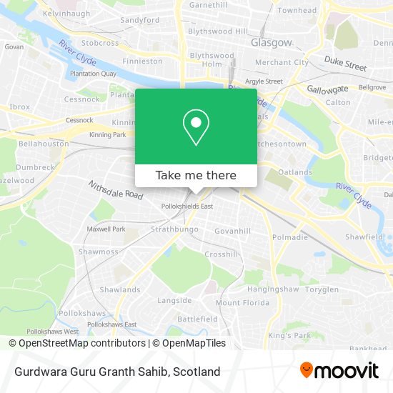 Gurdwara Guru Granth Sahib map