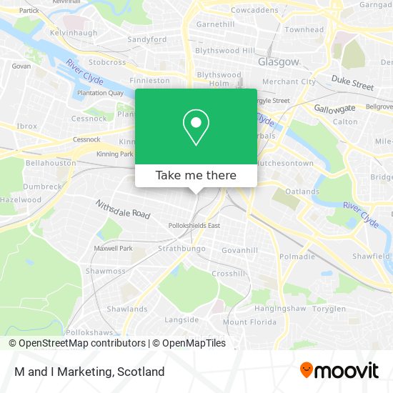 M and I Marketing map