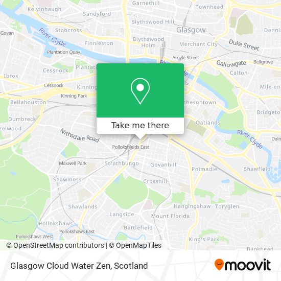 Glasgow Cloud Water Zen map