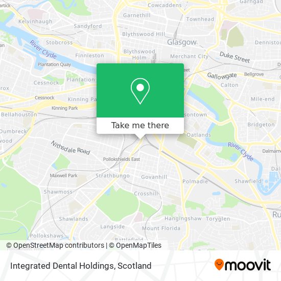 Integrated Dental Holdings map