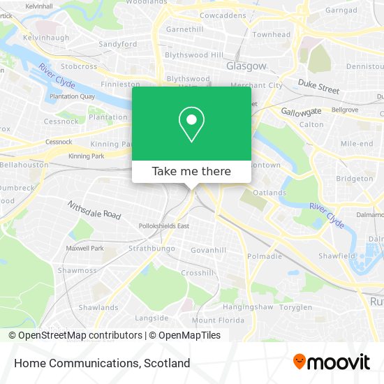 Home Communications map