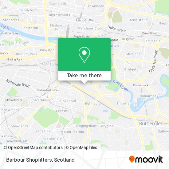 Barbour Shopfitters map