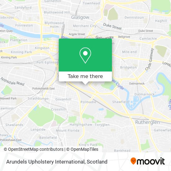 Arundels Upholstery International map