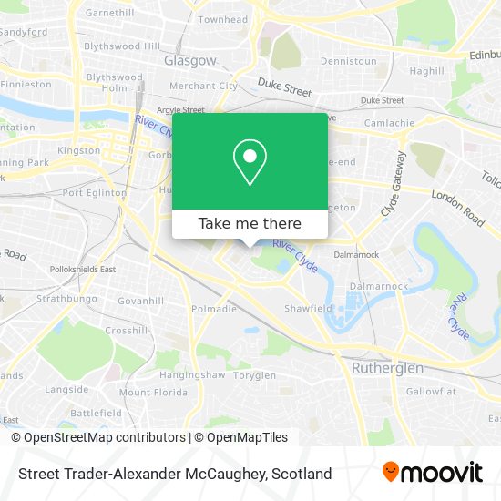 Street Trader-Alexander McCaughey map