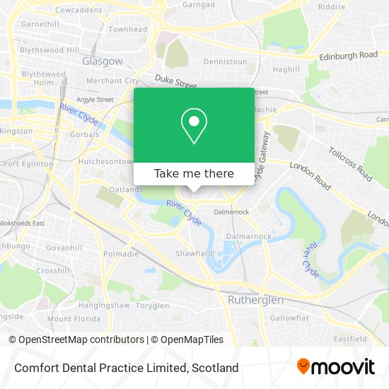 Comfort Dental Practice Limited map