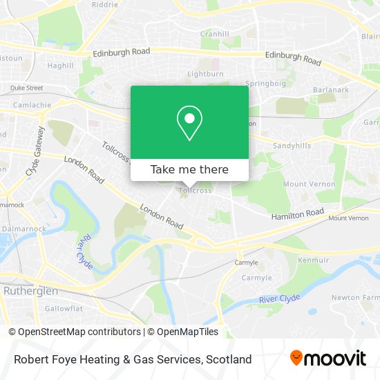 Robert Foye Heating & Gas Services map