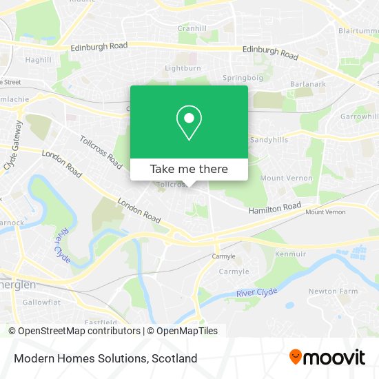 Modern Homes Solutions map