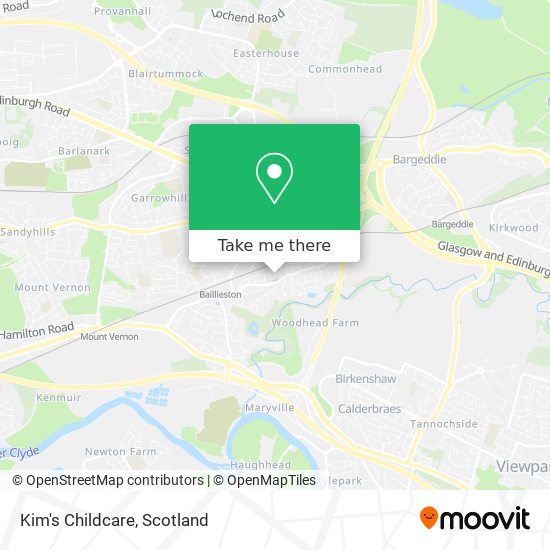 Kim's Childcare map