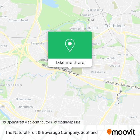 The Natural Fruit & Beverage Company map