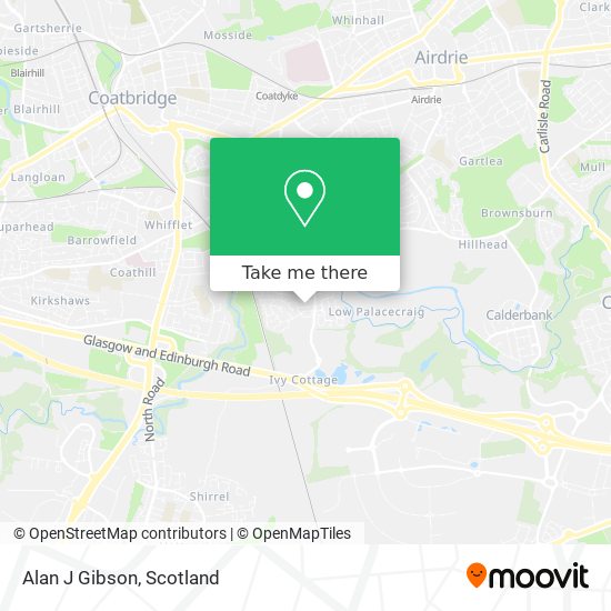 Alan J Gibson map