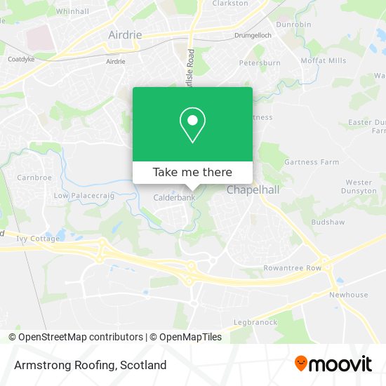 Armstrong Roofing map