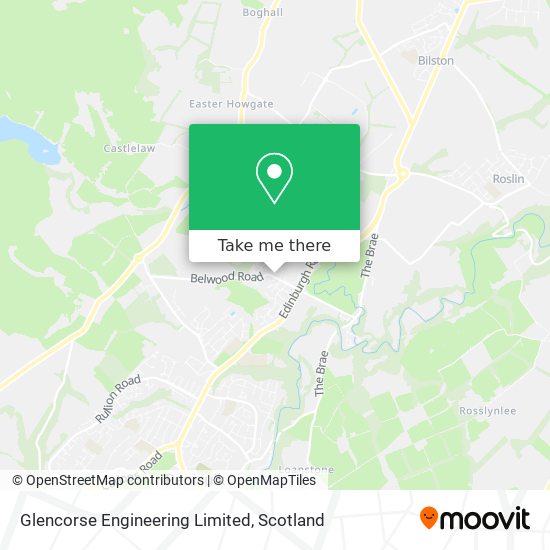 Glencorse Engineering Limited map