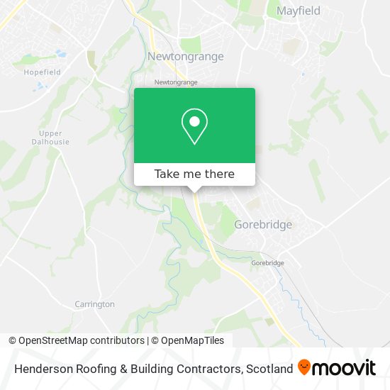 Henderson Roofing & Building Contractors map
