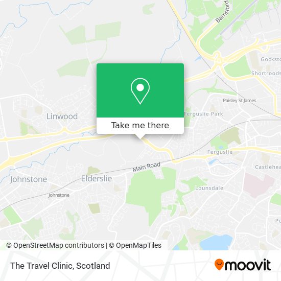 The Travel Clinic map