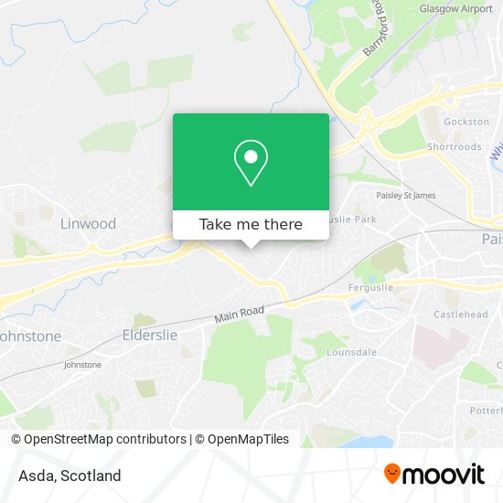 Asda map