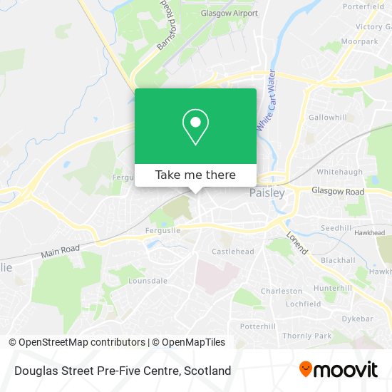 Douglas Street Pre-Five Centre map