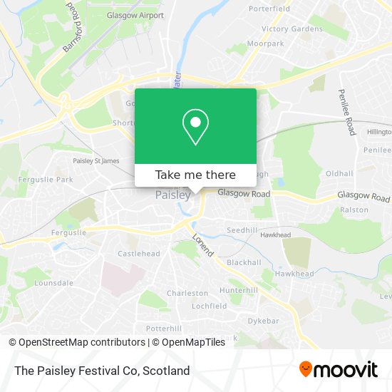 The Paisley Festival Co map