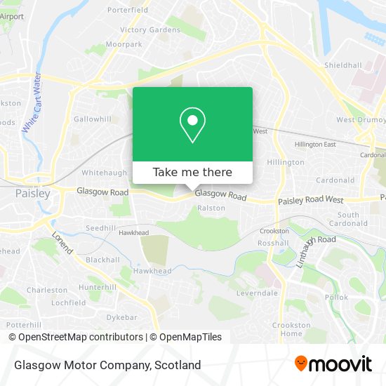 Glasgow Motor Company map