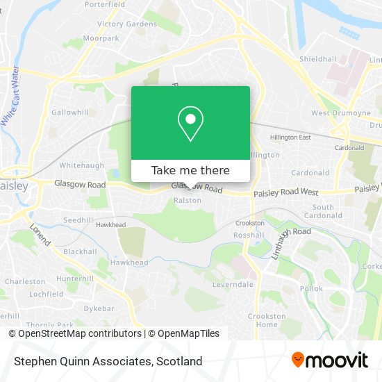 Stephen Quinn Associates map