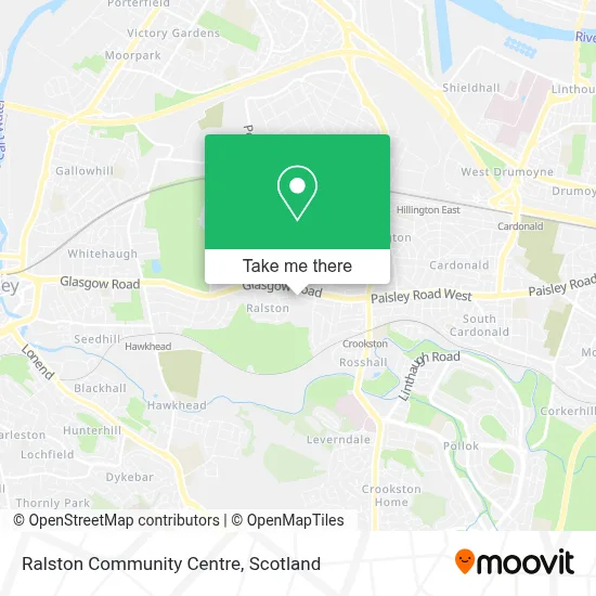 Ralston Community Centre map