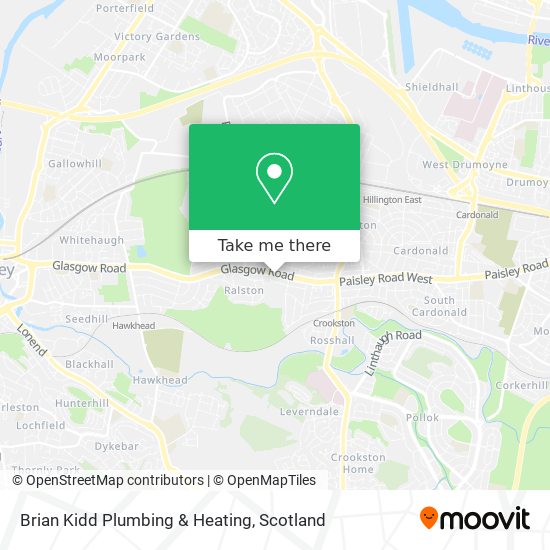 Brian Kidd Plumbing & Heating map