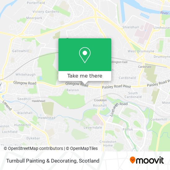 Turnbull Painting & Decorating map