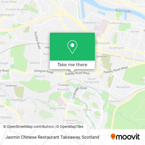 Jasmin Chinese Restaurant Takeaway map