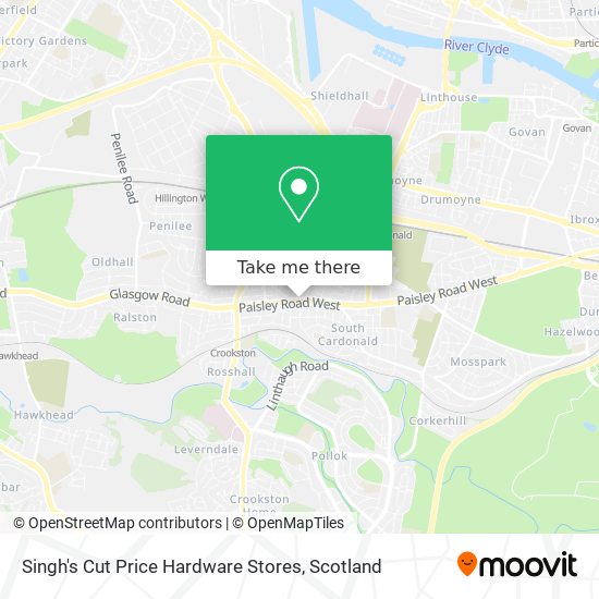 Singh's Cut Price Hardware Stores map