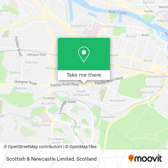 Scottish & Newcastle Limited map