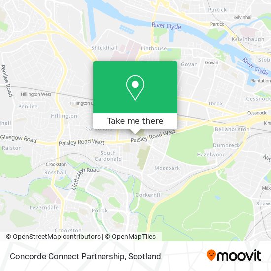 Concorde Connect Partnership map