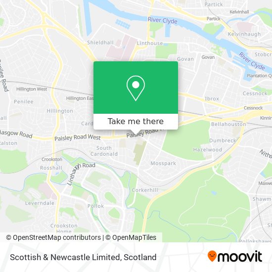 Scottish & Newcastle Limited map