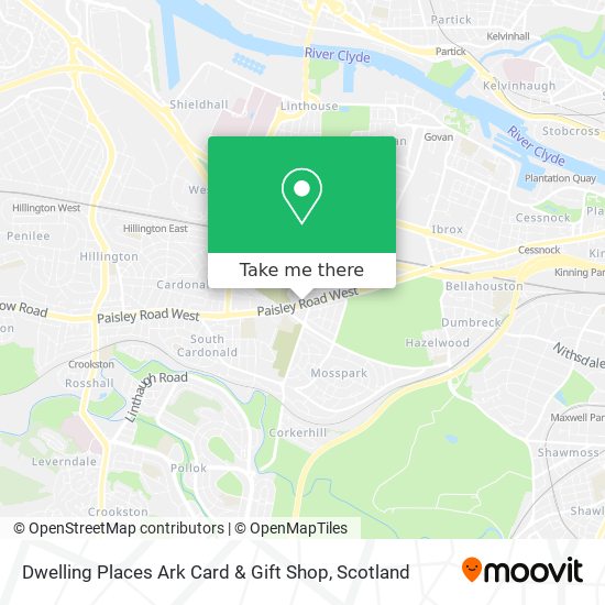 Dwelling Places Ark Card & Gift Shop map