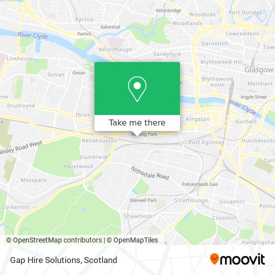 Gap Hire Solutions map