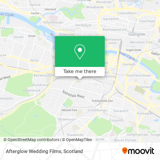 Afterglow Wedding Films map