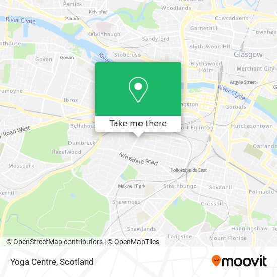 Yoga Centre map