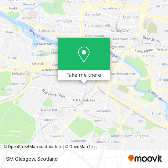 SM Glasgow map