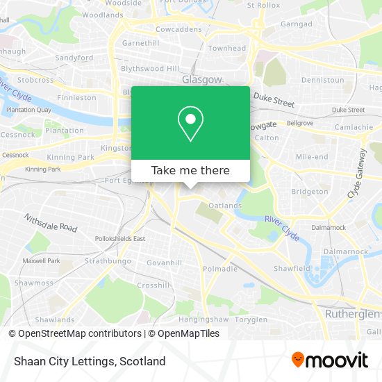 Shaan City Lettings map