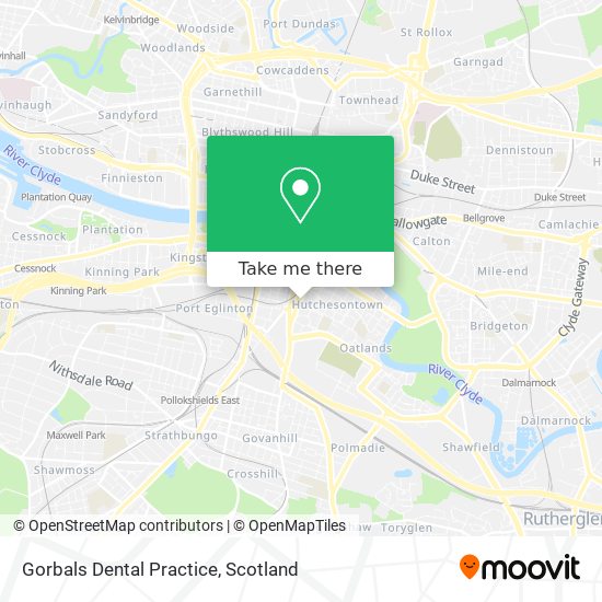 Gorbals Dental Practice map