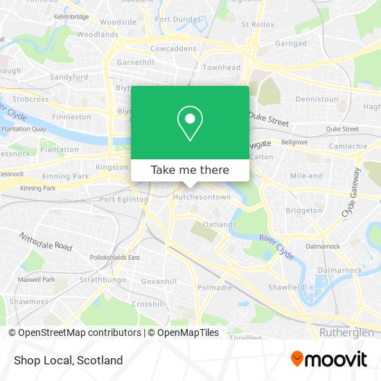 Shop Local map